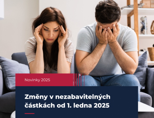 Změny v nezabavitelných částkách od 1. ledna 2025